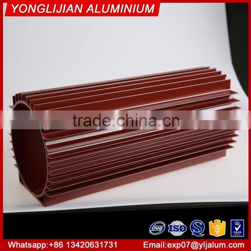 Aluminum heat sink/radiator profile