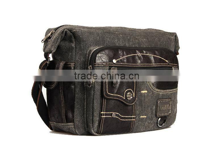 2016 one shoulder canvas military bags retro / vintage bags