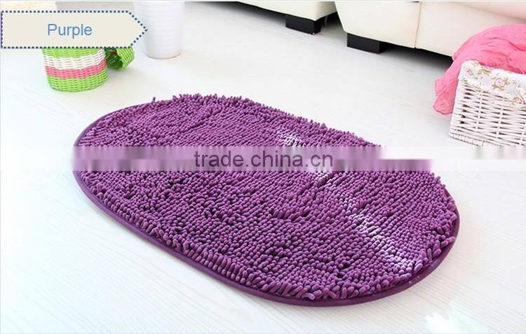 tufted chenille polyester mat