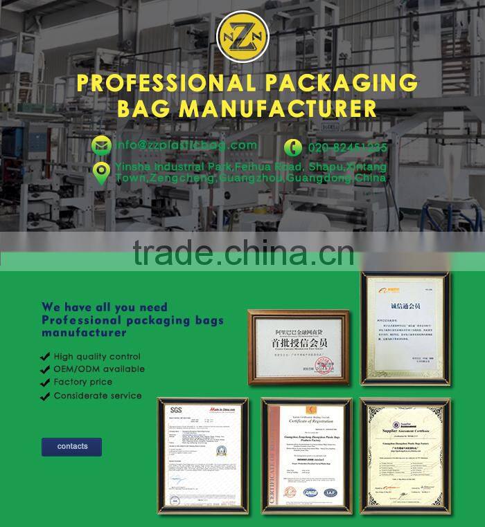 Advertising Promotion Customized Logo Printed New Gift Die Cut Holographic Plastic Liners Bag
