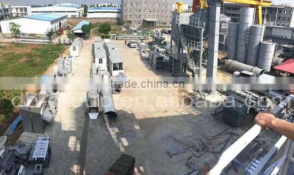 China famous road construction manufacturer small mobile asphalt plant