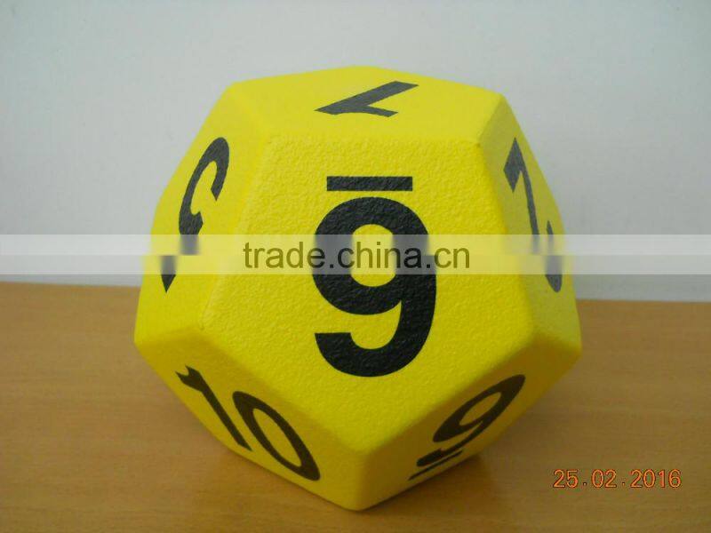 Numbers PU dice