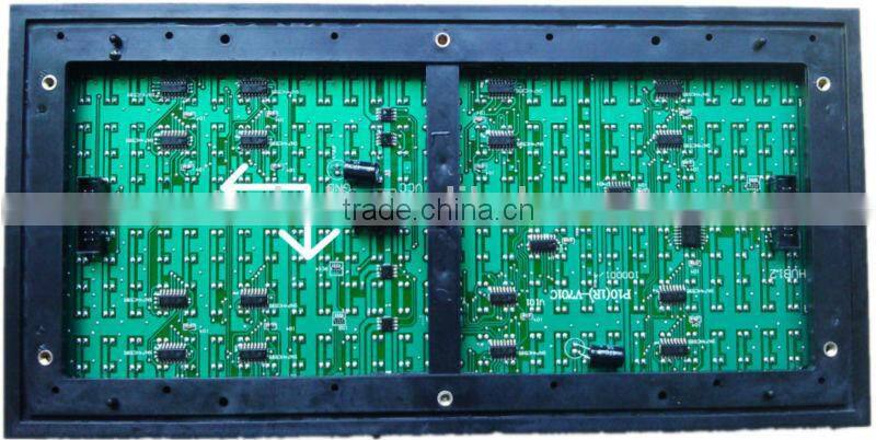 p10 Yellow led module led display