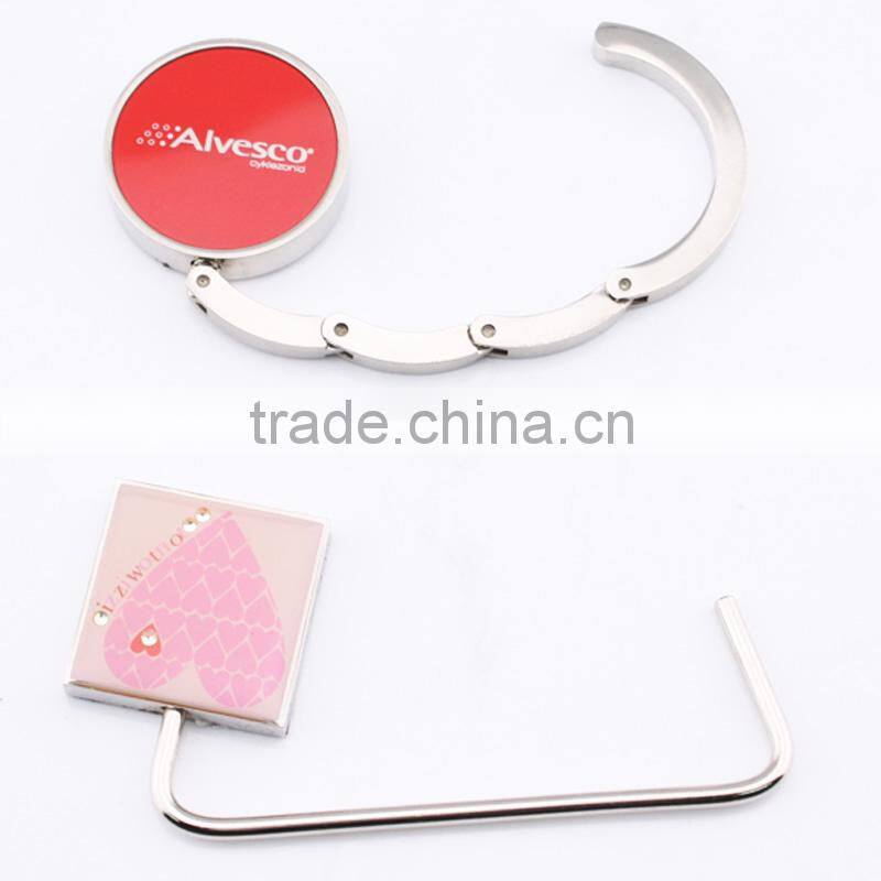 Inexpensive custom logo purse hanger