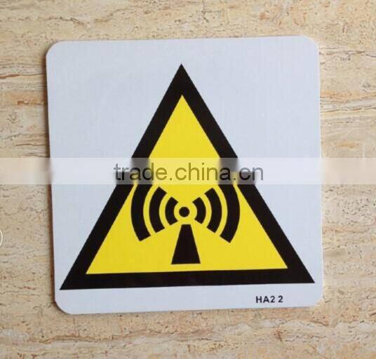high voltage warning sign board