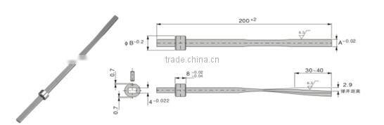 sprung core mold ejector pin