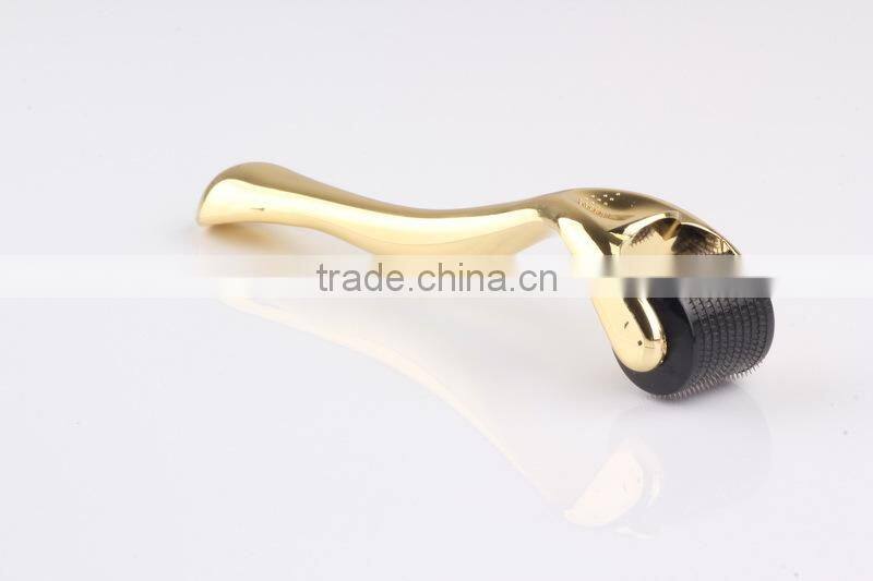 Gold/Silver Micro Needles DRS Derma Roller Micro Needle Skin Dermaroller Skin Beauty Roller wholesale