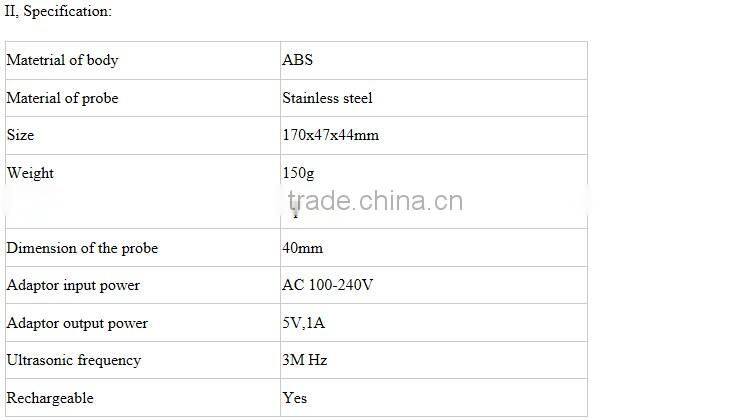 Beauty care machine skin tightening shrinking the thick pores face massager