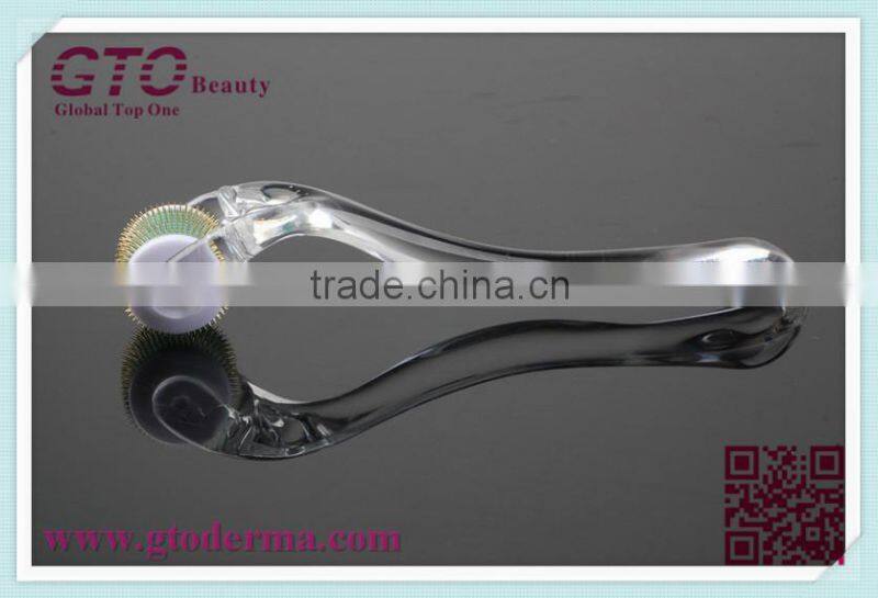 GTO hot sale microneedle therapy derma roller 540 titanium for hair loss treatment