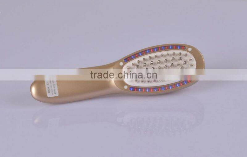 Light therapy hairmax vibrating ionic head massage comb