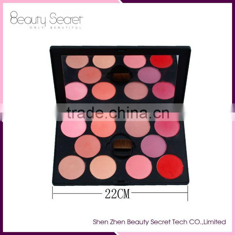 Top sale 10 colors Cosmetic Blusher Set Makeup Blush Palette