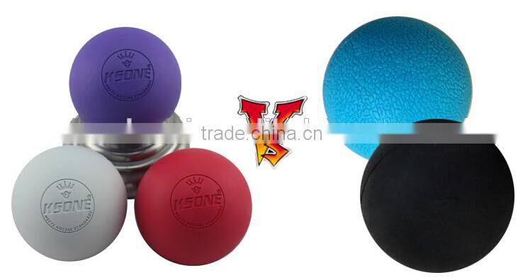 NOCSAE approved lacrosse ball 100% rubber massage ball