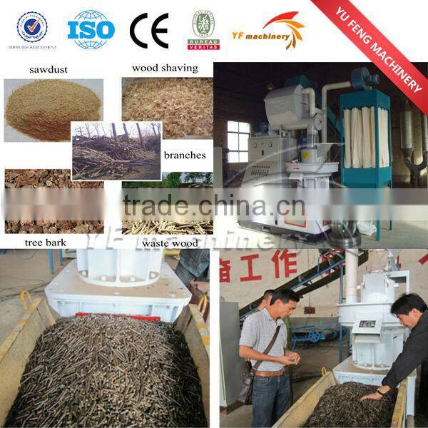 Vietnam good quality wood pellet machine full set