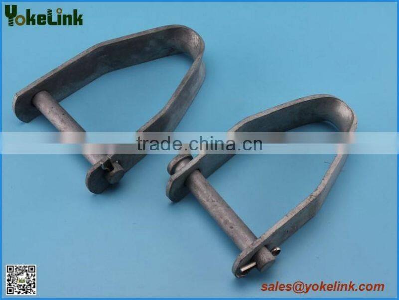 Single spool D iron bracket for electric power