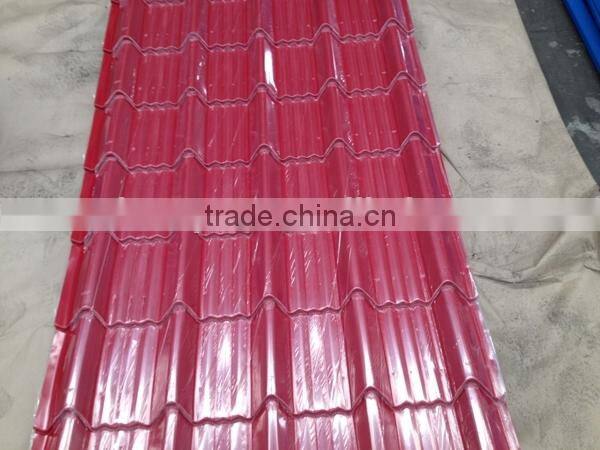 China Supplier High Quality Galvanized Corrugated PPGI Roofing Sheet