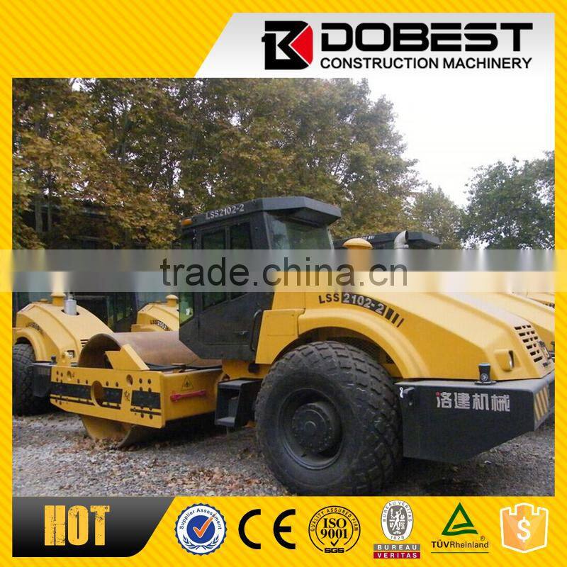 21 ton single drum vibratory road roller LSS2102