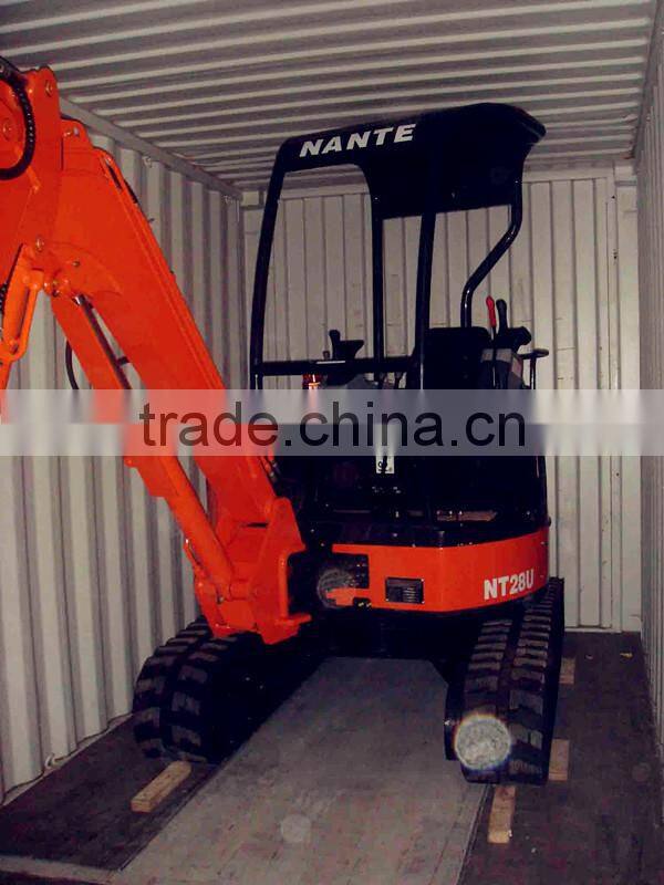 zero-tail cheap Chinese mini crawler excavator