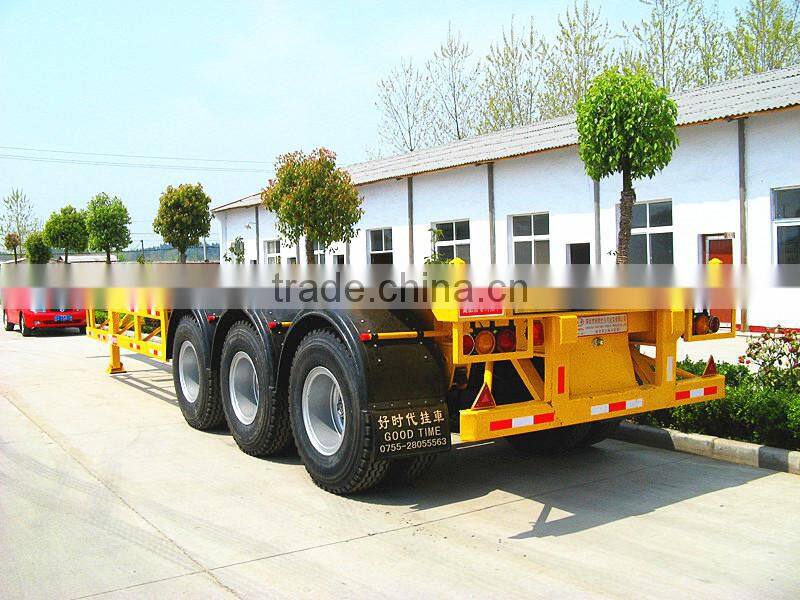 3 Alxes 40ft container transport semi-trailer