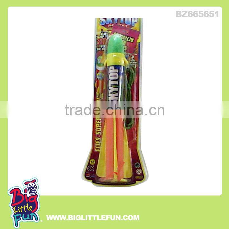 Shooting toy air pump rocket toys