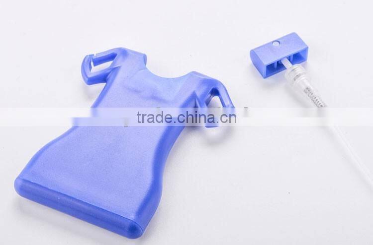 Trade assurance 15ml credit card plastic spray perfume bottle