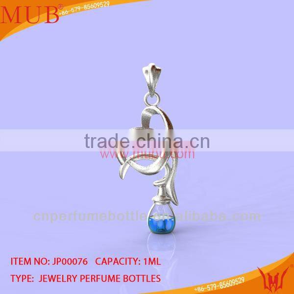 Glass Jewelry Beautiful Shape Necklace Glass Bottle