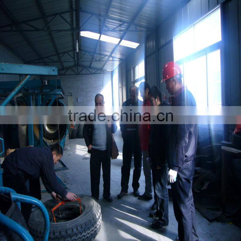 rubber retreading equipments & waste tire recycling machine