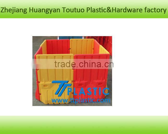 Highway facilities plastic roadblock reflective blow moulding