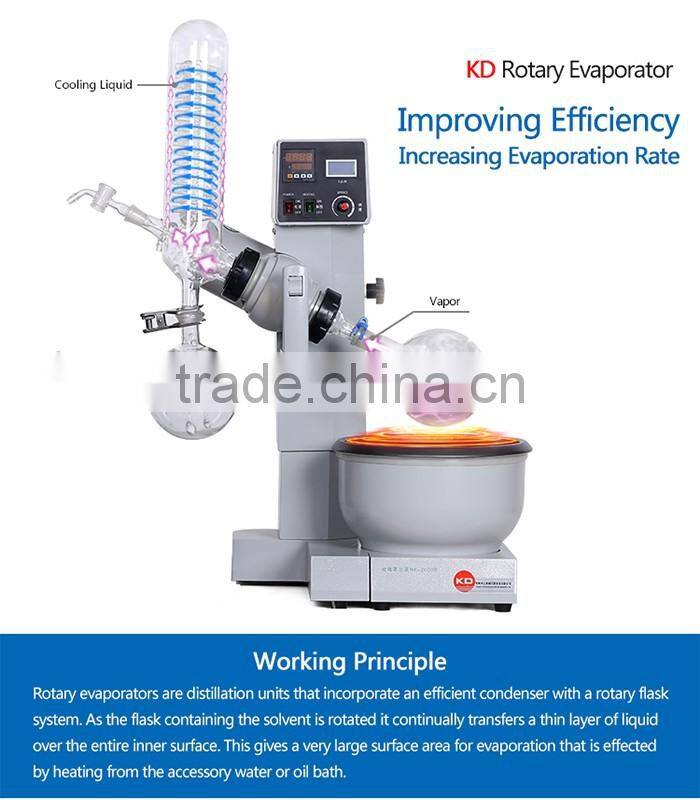 Labrotary Glass Water Distillation Apparatus Rotary Evaporator
