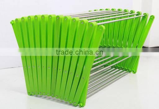 Unique Design Star Style Plastic Folding Clothes Drying Rack
