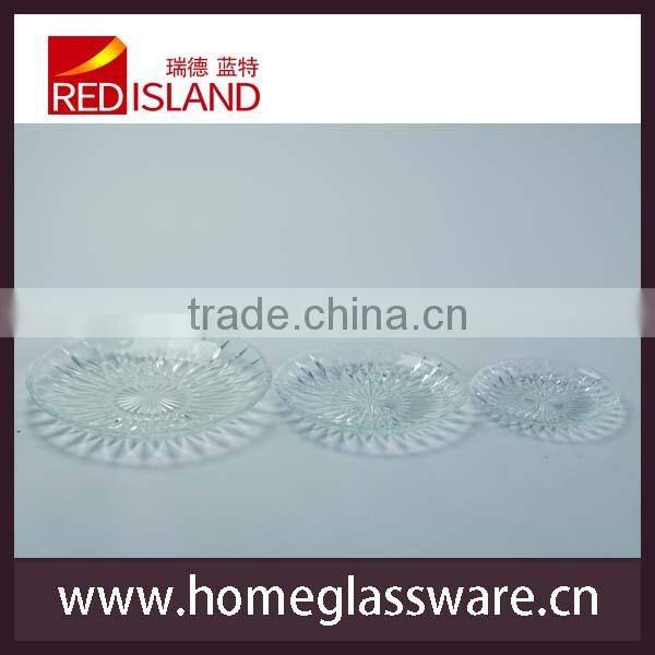 6 inch Fresh Fruit Salad glass plate