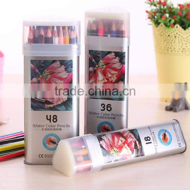 Factory Wholesale Mr. Cuya 24pc Eco Friendly Cardboard Tube Color Drawing Pencil Set