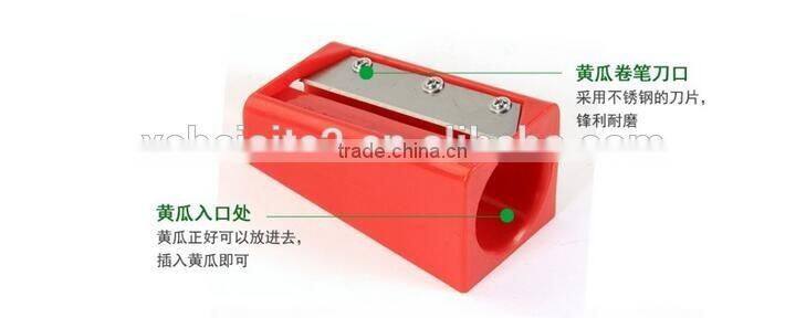 CY127 Creative Cucumber Mask Cutter Vegetable Fruit Slicer Cutter Grater