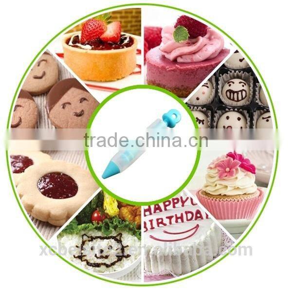 Silicone Plate Pen Cake Dessert Decorators Pastry Tools Cream DIY Chocolate Icing Decorating Syringe New Decor Chocolate Pen