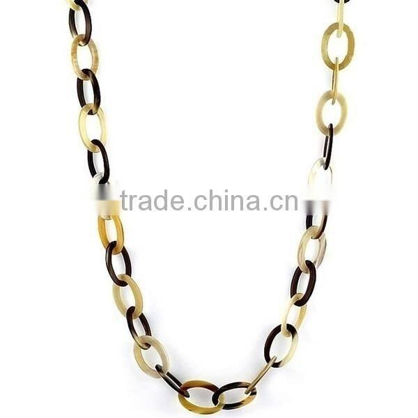 High quality best selling real buffalo horn beautiful chain necklace from Vietnam