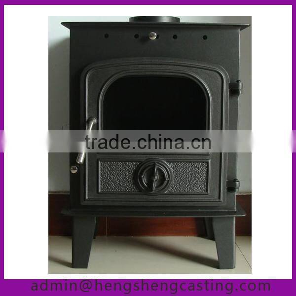 indoor antique cast iron fireplace stove