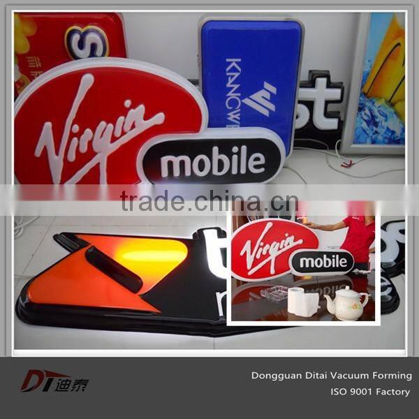 Outdoor lightbox for advertisement