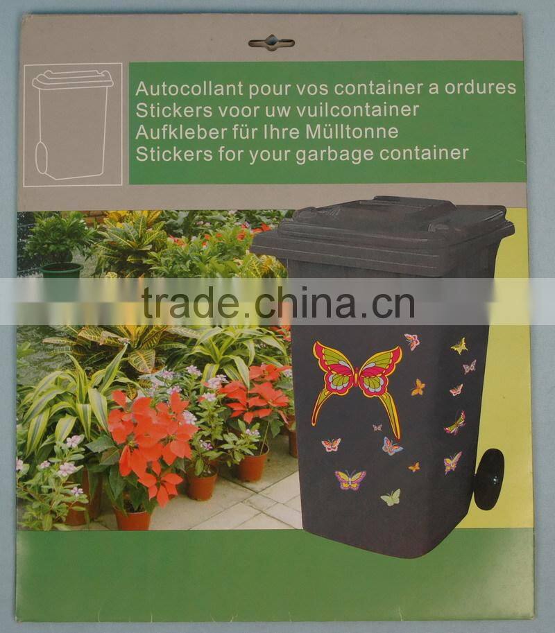 DIY Eco-Friendly Waste Bin Sticker