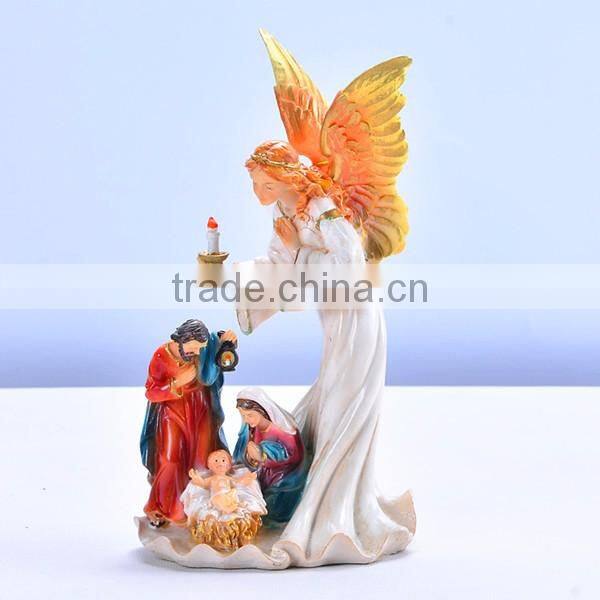 Custom Christmas decoration nativity set figurine
