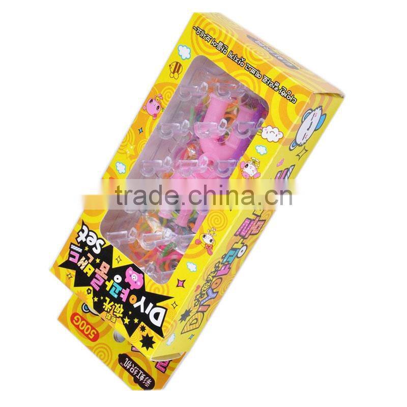 Hot Sales crazy wholesale rainnbow weaving diy loom bands sets