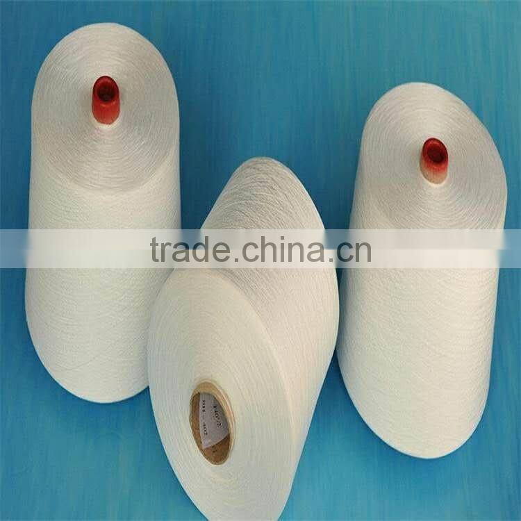 High quality recycled carded raw cotton yarn for working gloves 30s
