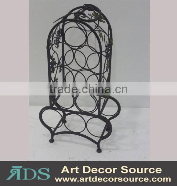 New design metal table with mirror decor, flower reflection