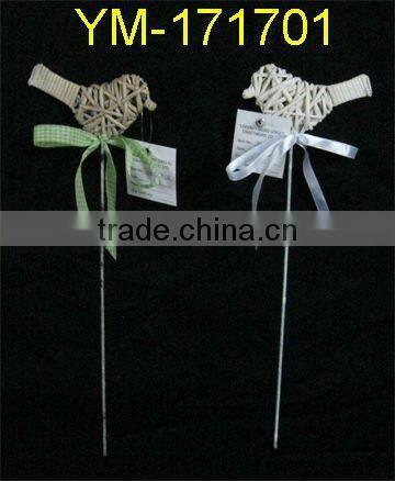 willow bird decorations for Christmas