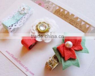 New products hot wholesale China handicraft high quality fancy clips graphic design colored Chinese hair accessories