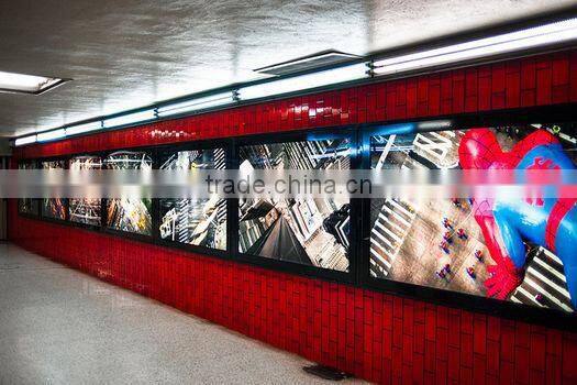 1800*1200 mm aluminum frame subway light box