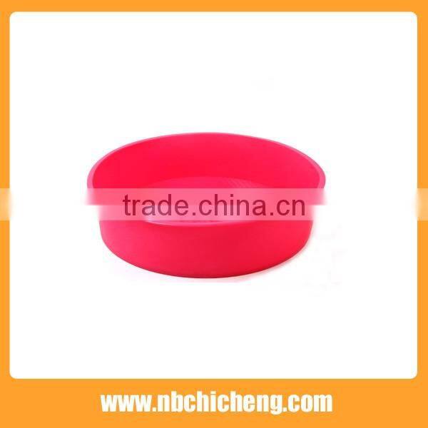 Food Grade Circular Shaped Silicone Baking Pans Round Silicone Cake Mould