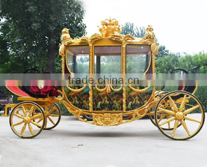 BISINI wedding car decoration horse carriage cinderella carriage cake stand(BG11-M095)