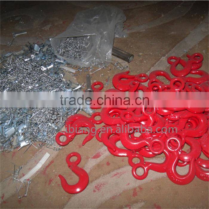 large crane hook with latch