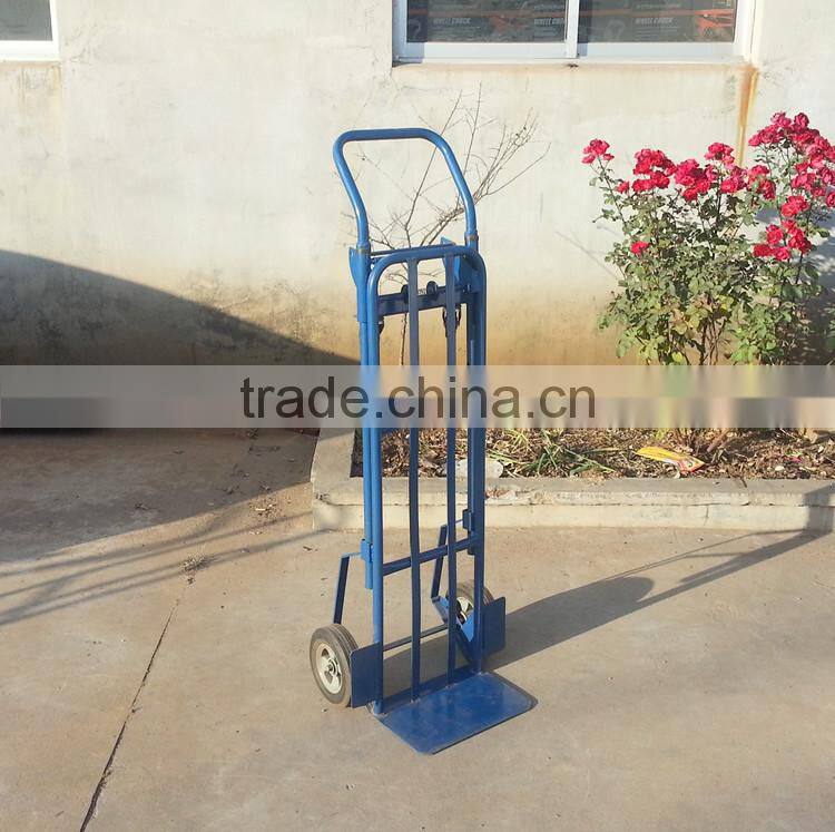 200kg foldable steel industrial wheel hand cart