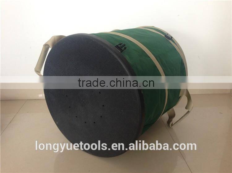2016 new design colored pop up garden waste bag
