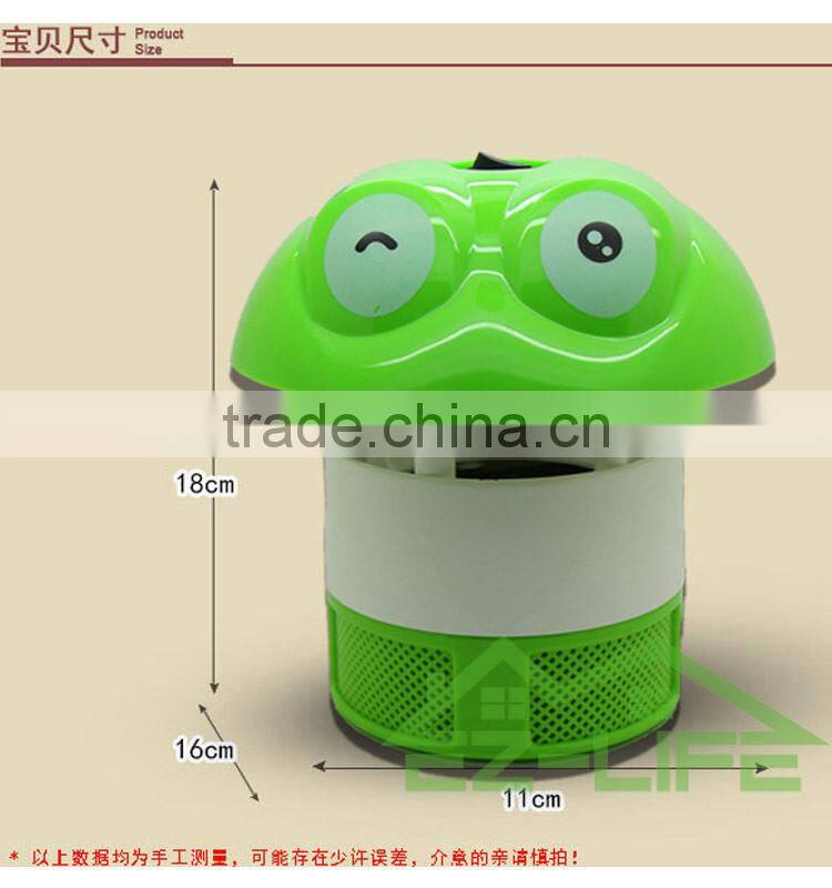 2017 Lovely cartoon frog designe indoor control electric mosquito trap